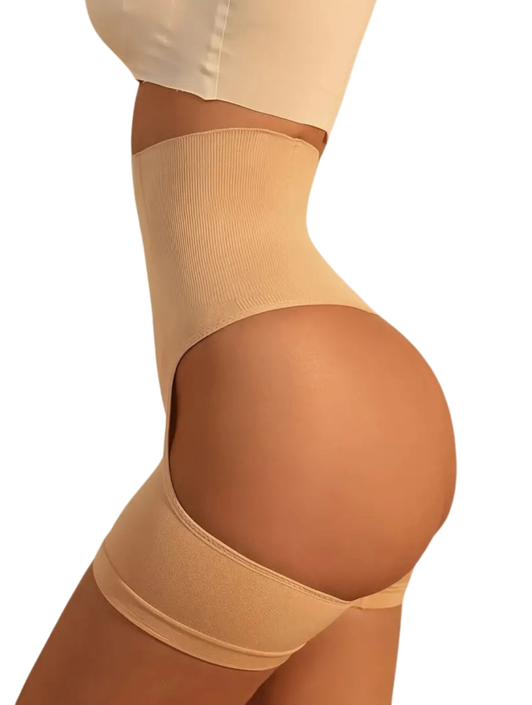 Rehausseur de Hanches Taille Haute – Gainant Ventre & Fessier Galbé