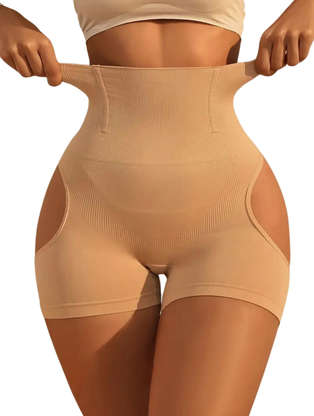 Rehausseur de Hanches Taille Haute – Gainant Ventre & Fessier Galbé