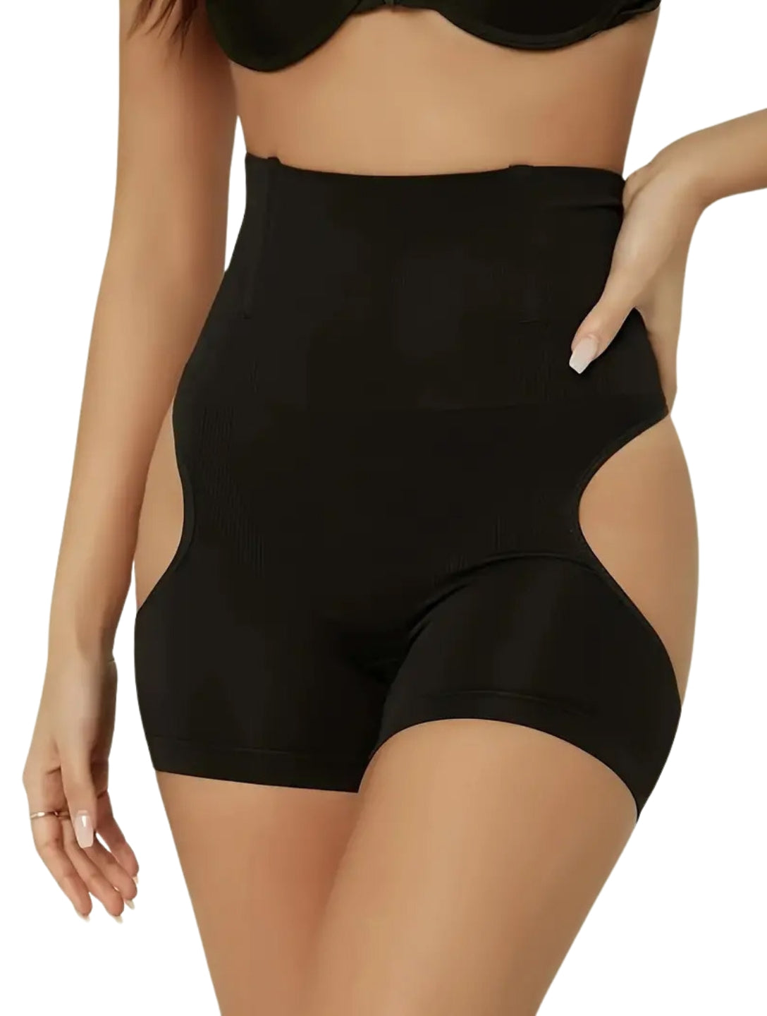 Rehausseur de Hanches Taille Haute – Gainant Ventre & Fessier Galbé